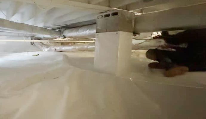 Crawl space waterproofing Crawl space waterproofing